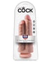 King Cock 9 in. Two Cocks One Hole - Flesh